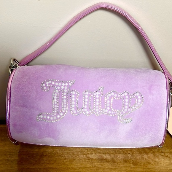 Juicy Couture Handbags - Juicy Couture Small Velour Logo Bag